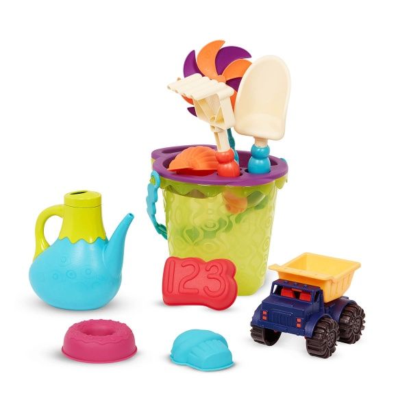 Набір для гри з піском і водою Battat Сумочка лайм BX1307Z