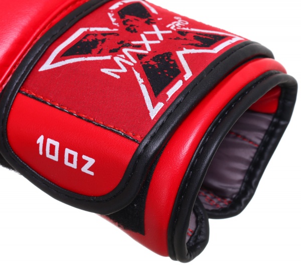 Боксерские перчатки MaxxPro AVG-616 р. 10 красный