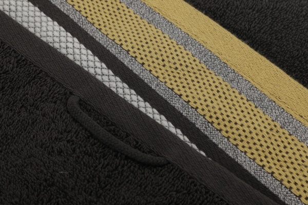 Рушник махровий Aya 70x140 см графіт La Nuit 