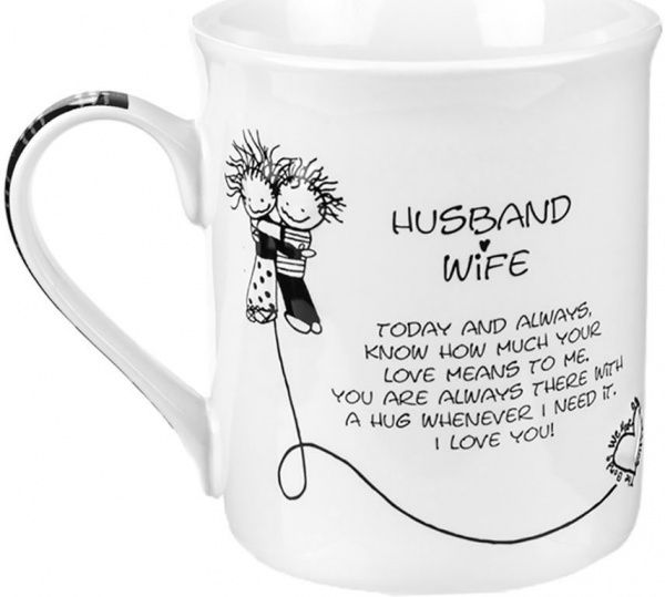 Чашка Чоловік та дружина 450 мл Enesco