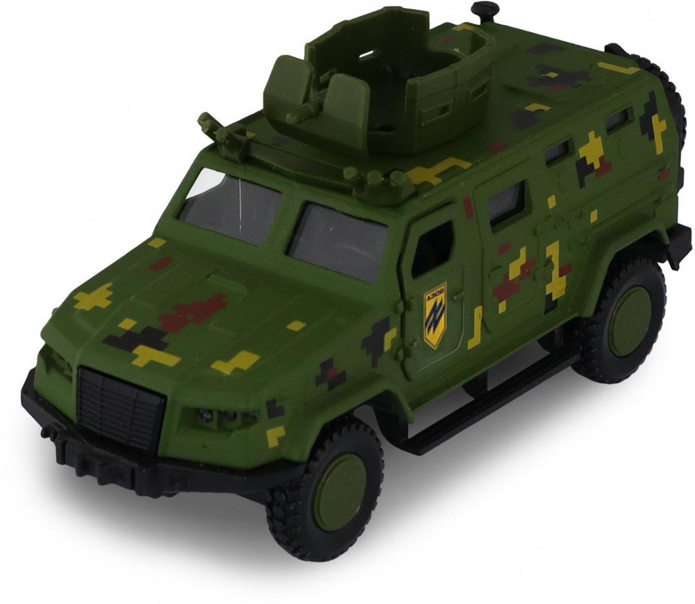 Автомодель TechnoDrive Шеврони Героїв Козак 2М1 АЗОВ KS450-2