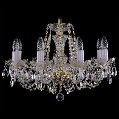 Люстра Bohemia Crystal 8404/8/195 никель