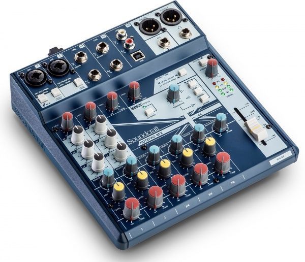 Пульт Soundcraft Микшерный NOTEPAD-8FX 5085984EU 