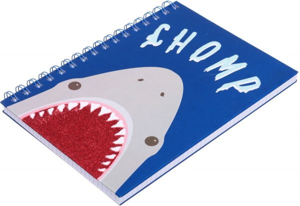 Книга для записей Акула 14,7х21 см