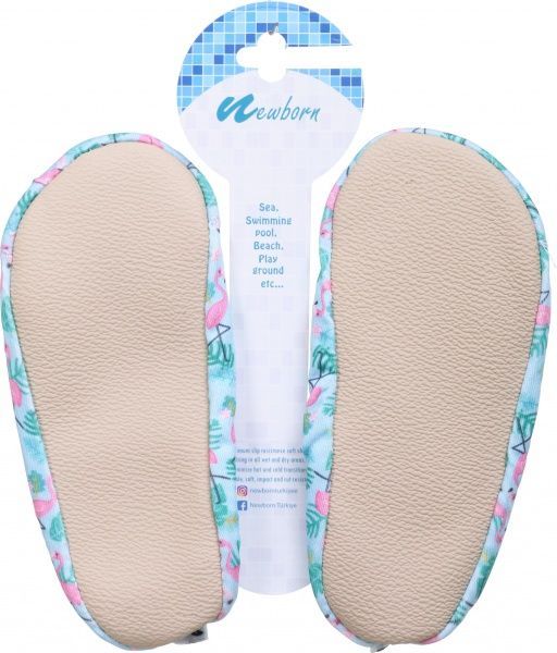 Носки для плавания для девочки Newborn Aqua Socks Mint Flamingo р.24/26 NAQ4012 