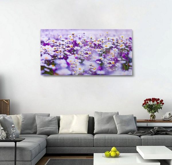 Репродукция Поле ромашек. Daisies 96x48 см i_96x48_00058 