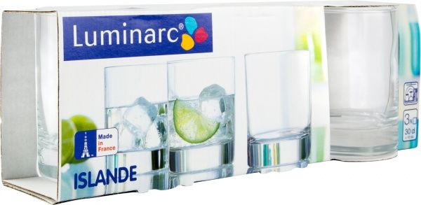 Набор стаканов Islande 300 мл 3 шт. Luminarc