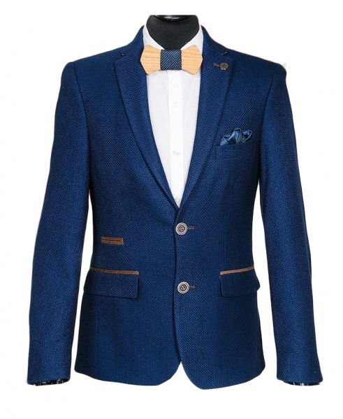 Пиджак школьный West-Fashion р.122 синий А136А 