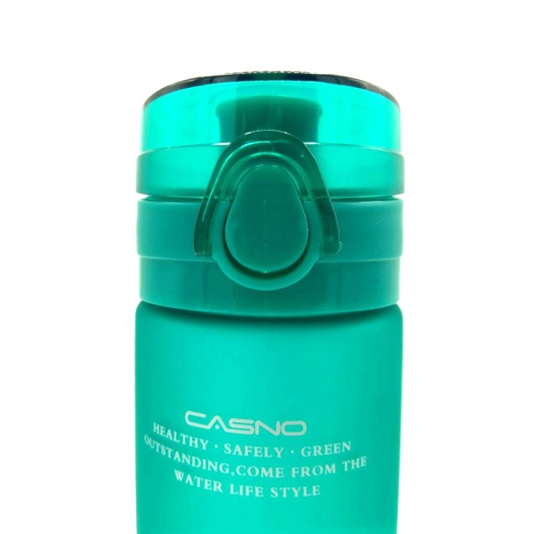 Пляшка спортивна 650 мл Casno зелений KXN-1157_Green_Tritan