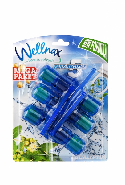 Туалетний блок Wellnax Евкаліпт 3х50 г 