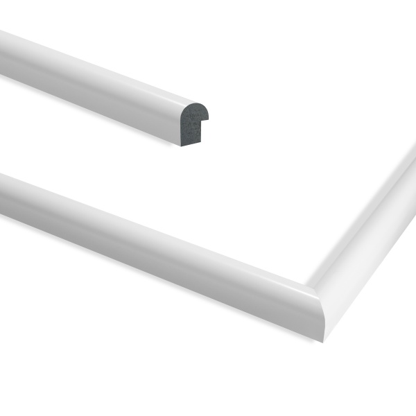 Рамка для фотографии со стеклом MARCO decor 1417 1 фото 15х20 см белый 