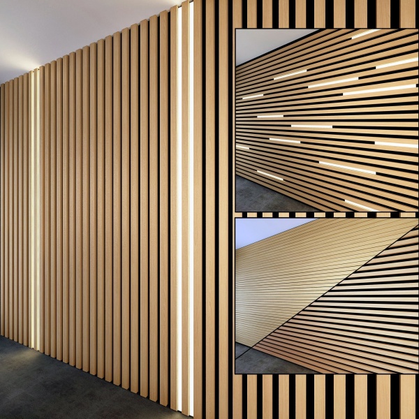 Панно декоративне FD 40х16х2750 мм ясен перлинний 