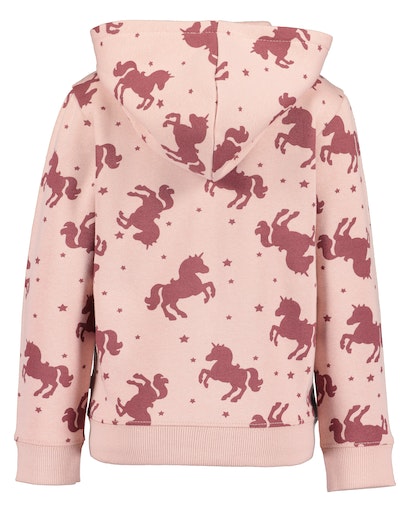 Худі для дівчинки Blue Seven трикотажне на блискавці р.122 трояндовий 764666 X5409 