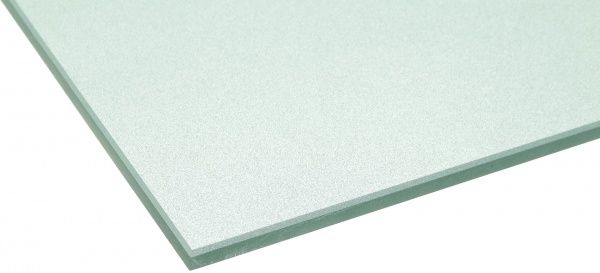 Полиця скляна 600x200x6 мм зелений металік 