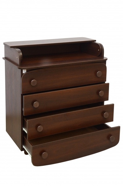 Комод пеленальный Veres 900 орех 33.4.1.2.03 