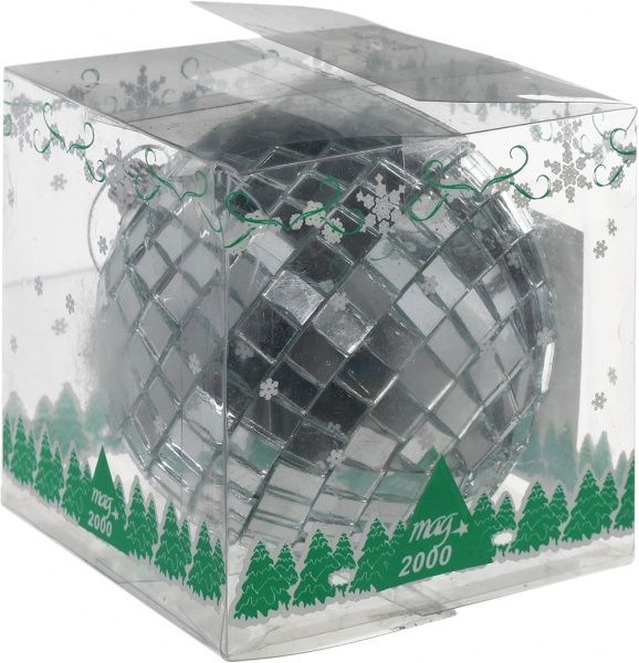 Куля пластикова D80 дзеркальне покриття