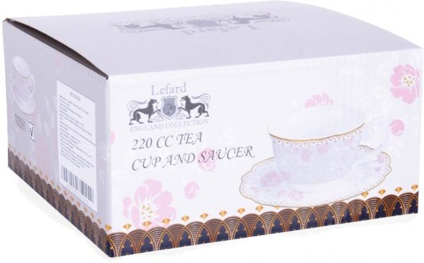 Чашка с блюдцем Виллари 220 мл 935-024 Lefard