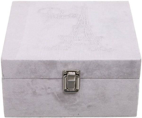 Сундучок Эйфель серый 20x20x10