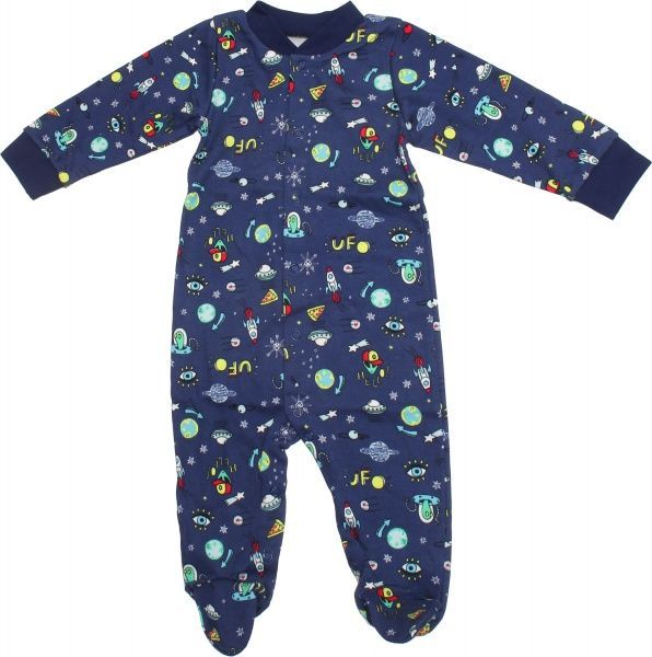 Боди Фламинго ясельный р.80 синий 647-217 