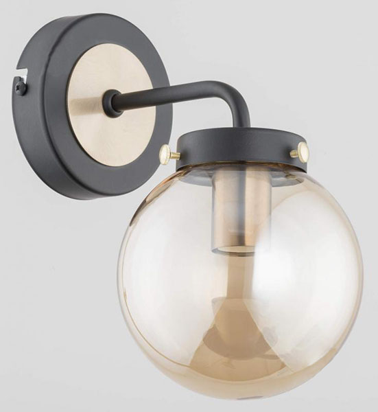 Бра ALFA Grap 1x40 Вт E14 золотой 25130 