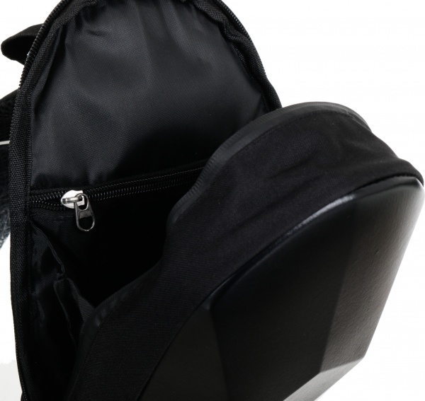 Сумка через плечо Панцирь черный