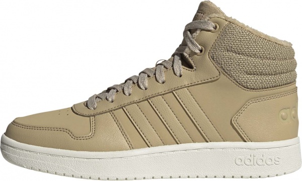 Кроссовки Adidas HOOPS 2.0 MID GZ8039 р.UK 6,5 бежевый