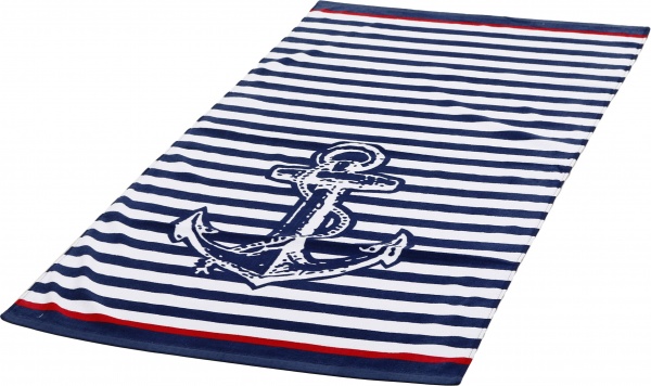 Полотенце пляжное Anchor 71x147 см разноцветный Luna 