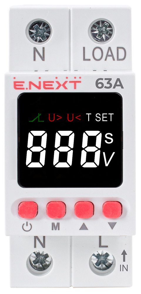 Реле напряжения E.NEXT e.control.v63 p0690033