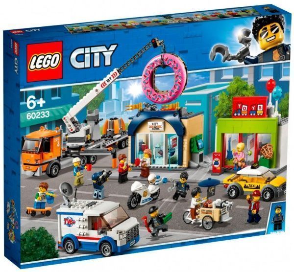 Конструктор LEGO City Открытие магазина пончиков 60233
