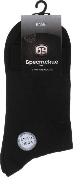 Шкарпетки чоловічі БЧК 2125 CLASSIC 043 р. 29 чорний 