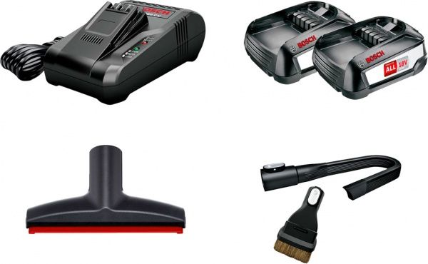 Пылесос аккумуляторный Bosch BBS1224 black/white 