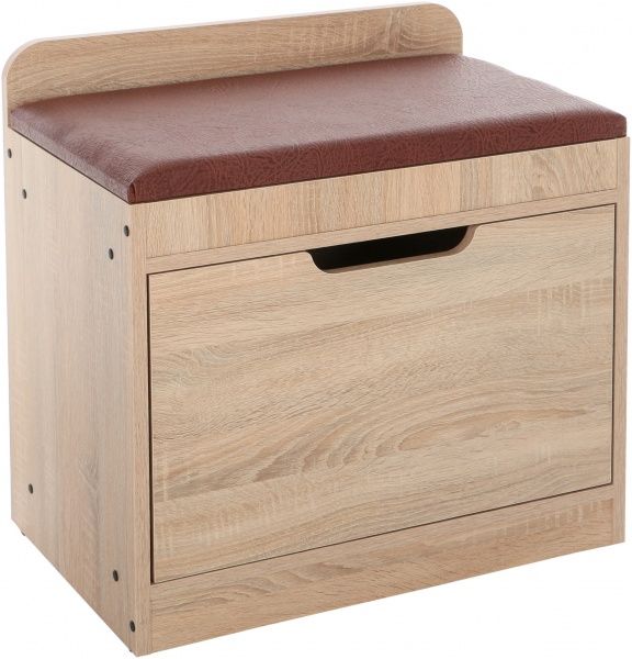 Тумба для взуття Компаніт ТО-8 380x600x600 мм дуб сонома 