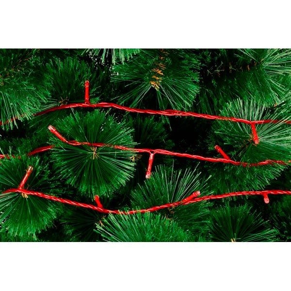 Гирлянда линейная LED 300 ламп 30 м красная