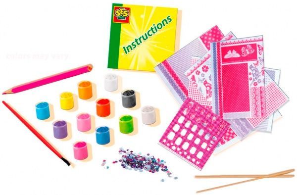 Набор для творчества SES Модница для юного нейл-арт мастера