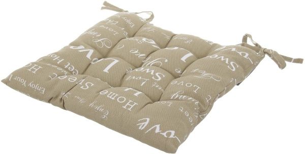 Подушка Уют 40х40 см бежевый Luna