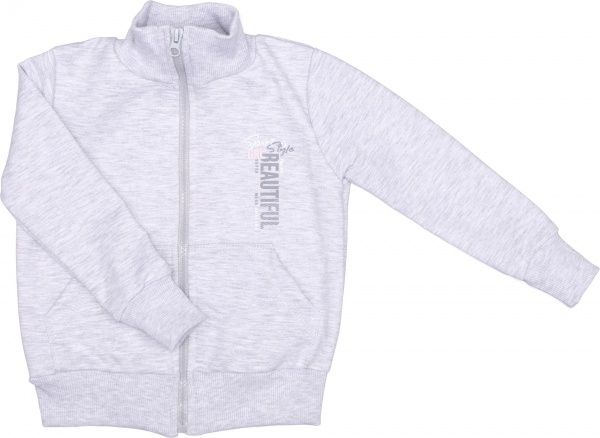 Спортивний костюм Маленькие люди для дівчинки р.122 сірий меланж 