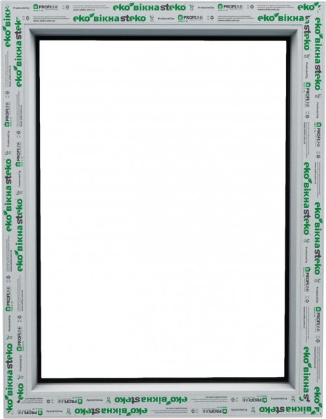 Окно глухое Steko S400 58 600x800 мм без открывания 