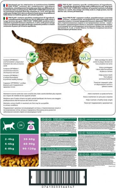 Корм Purina Pro Plan Adult Sterilised з індичкою 10 кг