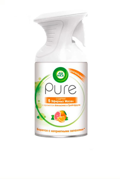 Спрей Air Wick Pure с ароматом Апельсина и грейпфрута 250 мл