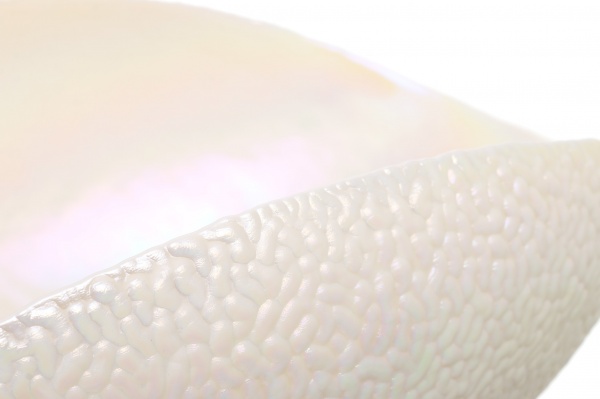 Фруктовница Yalos Murano RAPANUI слоновая кость с перламутровым эффектом 