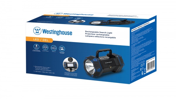 Фонарь поисково-кемпинговый Westinghouse WF217-CB 8W LED COB с функцией Power Bank
