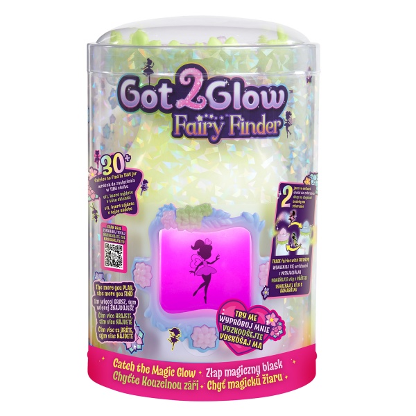 Игрушка интерактивная Go2Glow Банка с феями розовая GTG4951