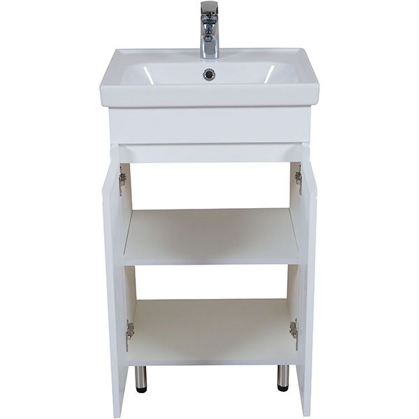 Тумба напольная Aqua Rodos Омега с умывальником Frame 50 см