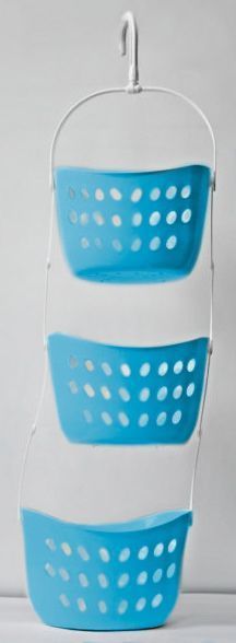 Кошик навісний HBas33/blue 3 рівня, блакитний 170x160x