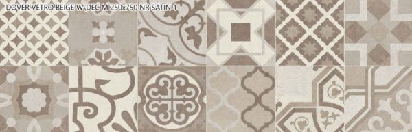 Плитка Allore Group Dover Vetro Beige W\DEC M NR Satin 1 