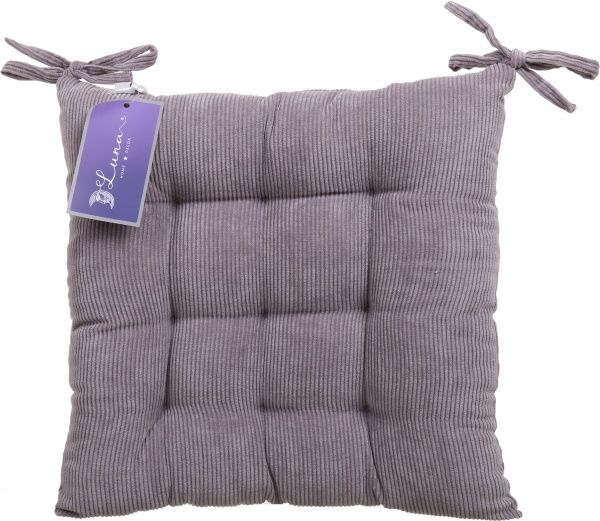 Подушка на стул Велюр какао Luna