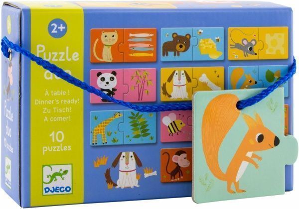 Гра настільна Djeco Хто що їсть DJ08166