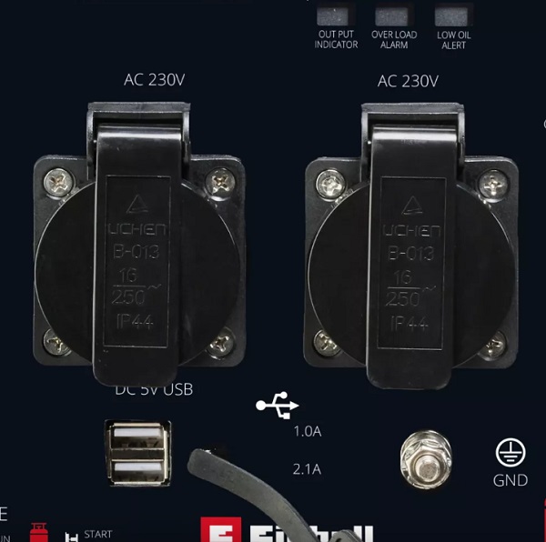 Генератор инверторный газ/бензин Einhell TE-IG 1900 DF 4152630