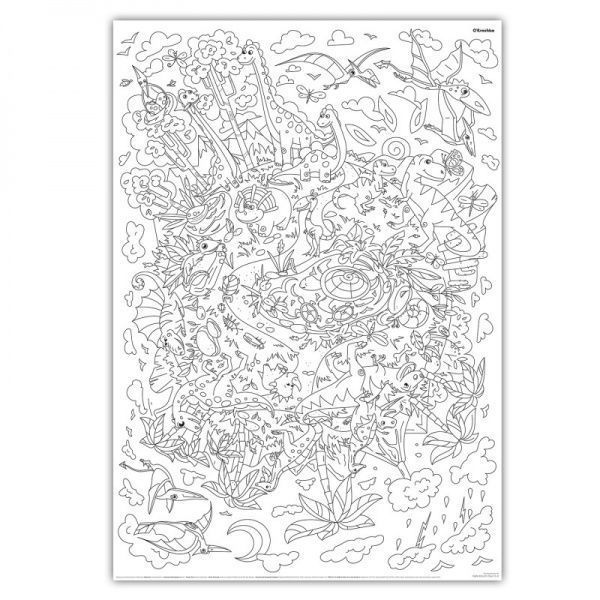 Раскраска «Диноленд» 978-617-7542-13-0