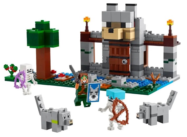 Конструктор LEGO Minecraft Вовк із Цитаделі 21261